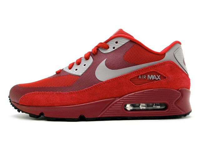 Nike Air Max 90 Premium - Gym Red / Medium Grey | Sole Collector