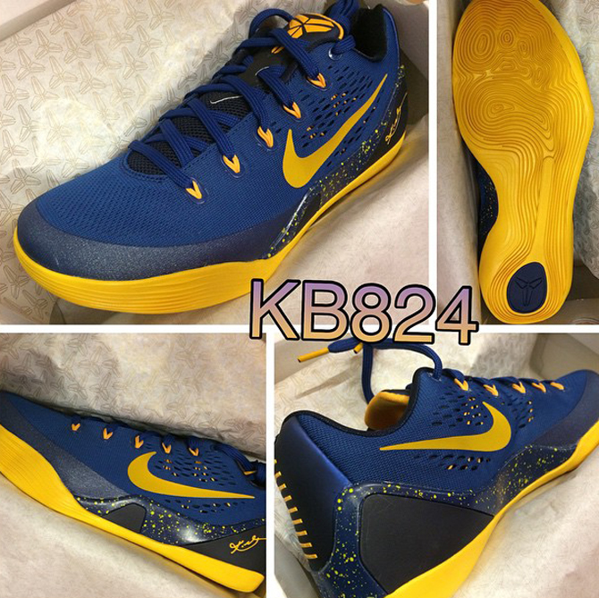 kobe 9 low blue and yellow