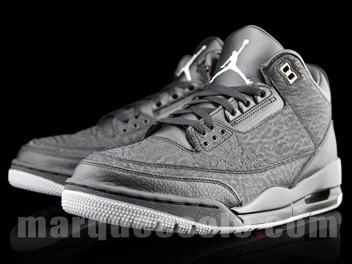 Air Jordan Retro 3 Black Flip 315767-001