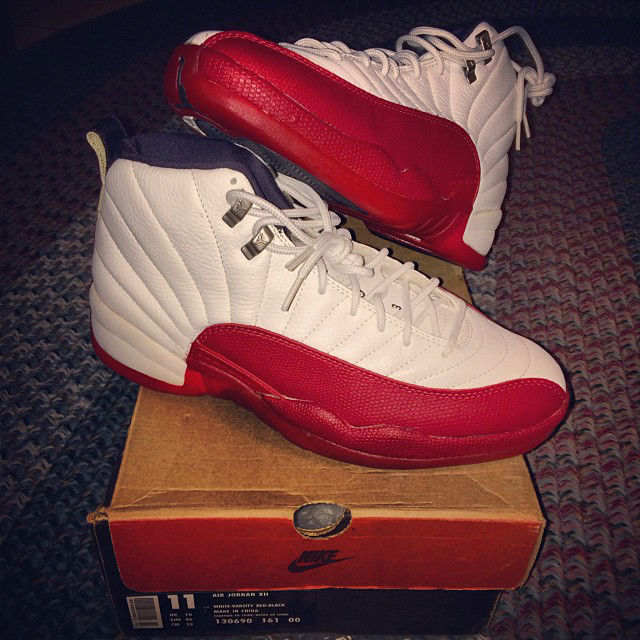 Spotlight // Pickups of the Week 10.20.13 - Air Jordan 12 XII OG White/Red by bdrake25