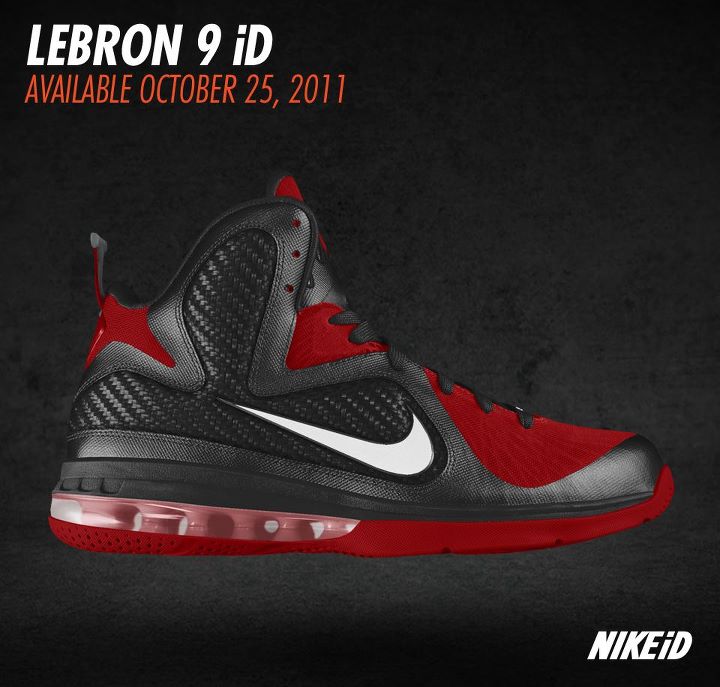 Nike LeBron 9 NIKEiD Mock-Ups
