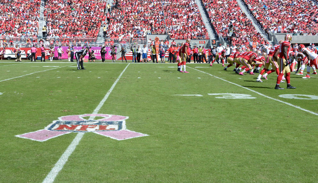 Dallas Cowboys Wear Pink Cleats for Breast Cancer Awareness Month