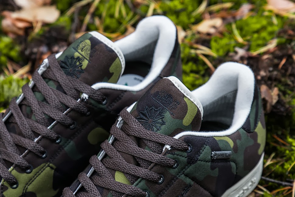 Sneakersnstuff x Reebok NPC II Gore-Tex Camo tongue