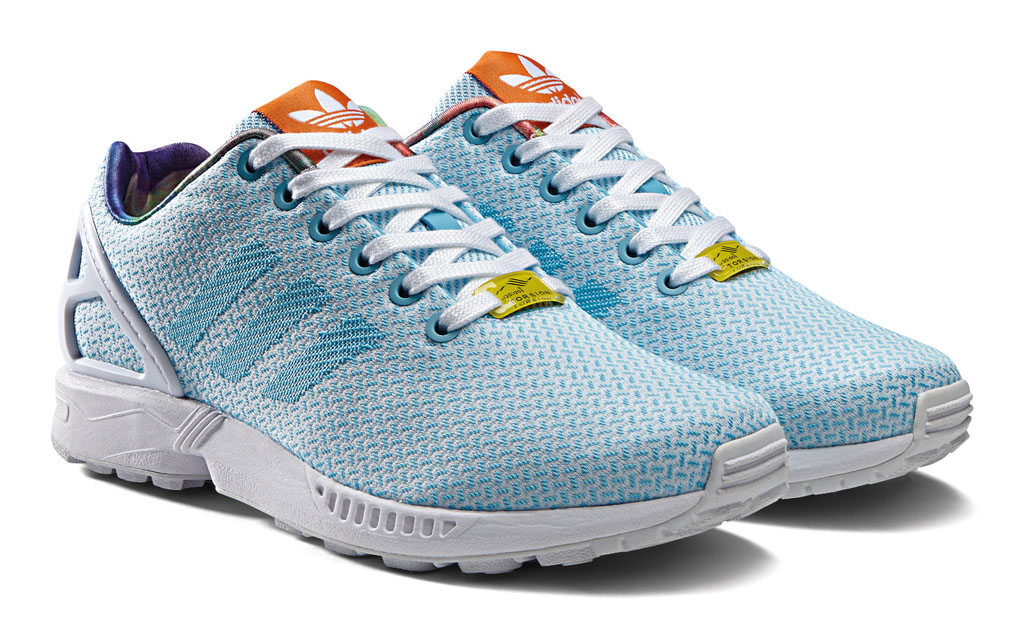 adidas ZX Flux Women's Weave Pack Blue (6)