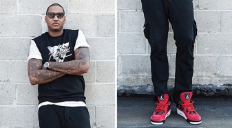 red suede 4s
