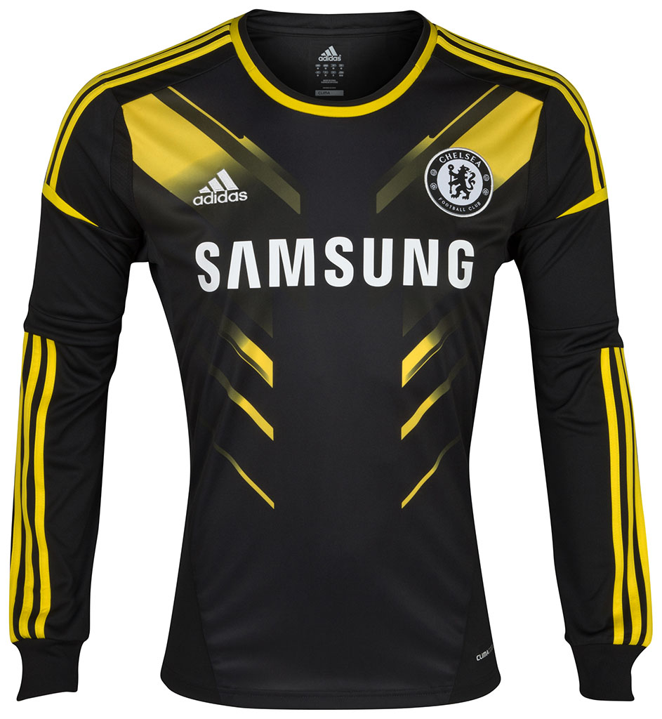 Chelsea black best sale and yellow kit