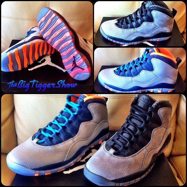 Big Tigger Picks Up Air Jordan 10 Bobcats, Cool Grey