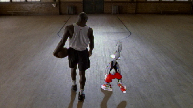 bugs bunny with michael jordan