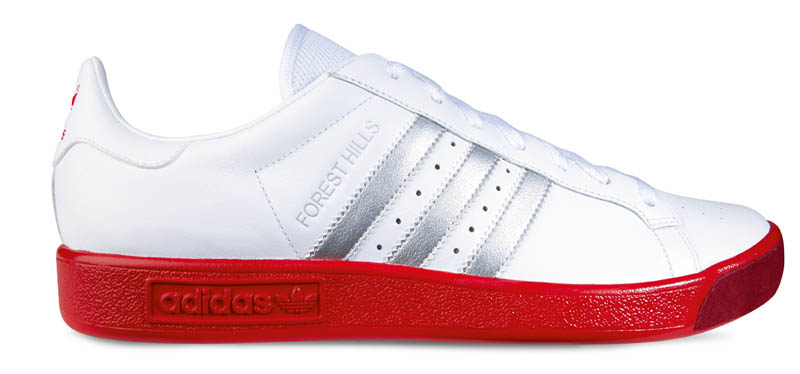 adidas forest hills red