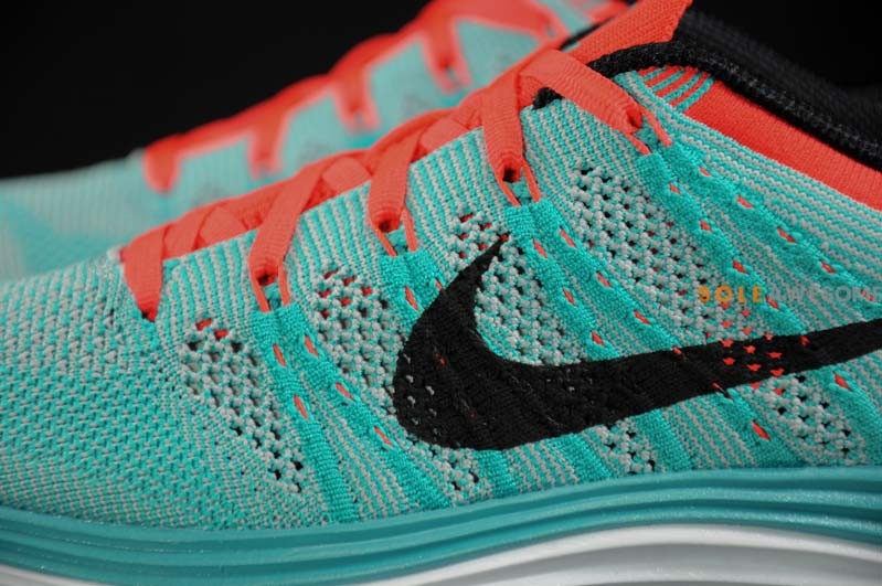 Nike WMNS Flyknit Lunar1+ - Sport Turquoise/Black-Wolf Grey | Sole ...