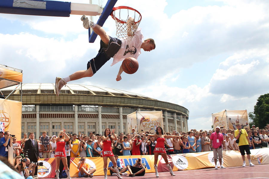 Dwight Howard's adidas European Tour Continues in Moscow