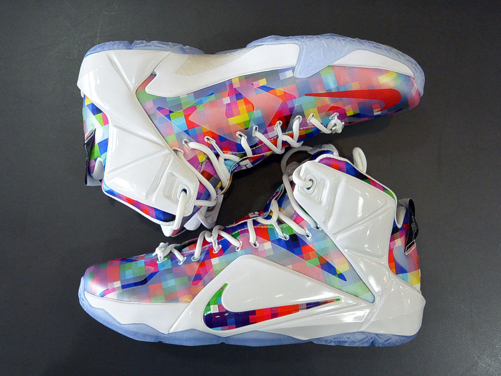 lebron 12 rainbow