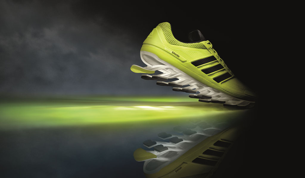 Adidas shop springblade yellow