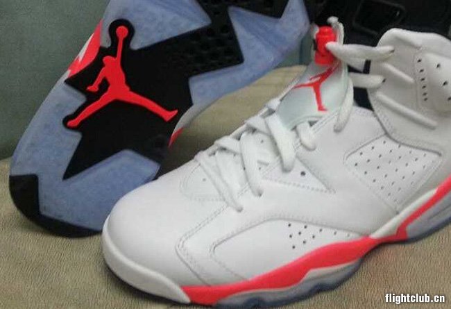 jordan 6 infrared laces