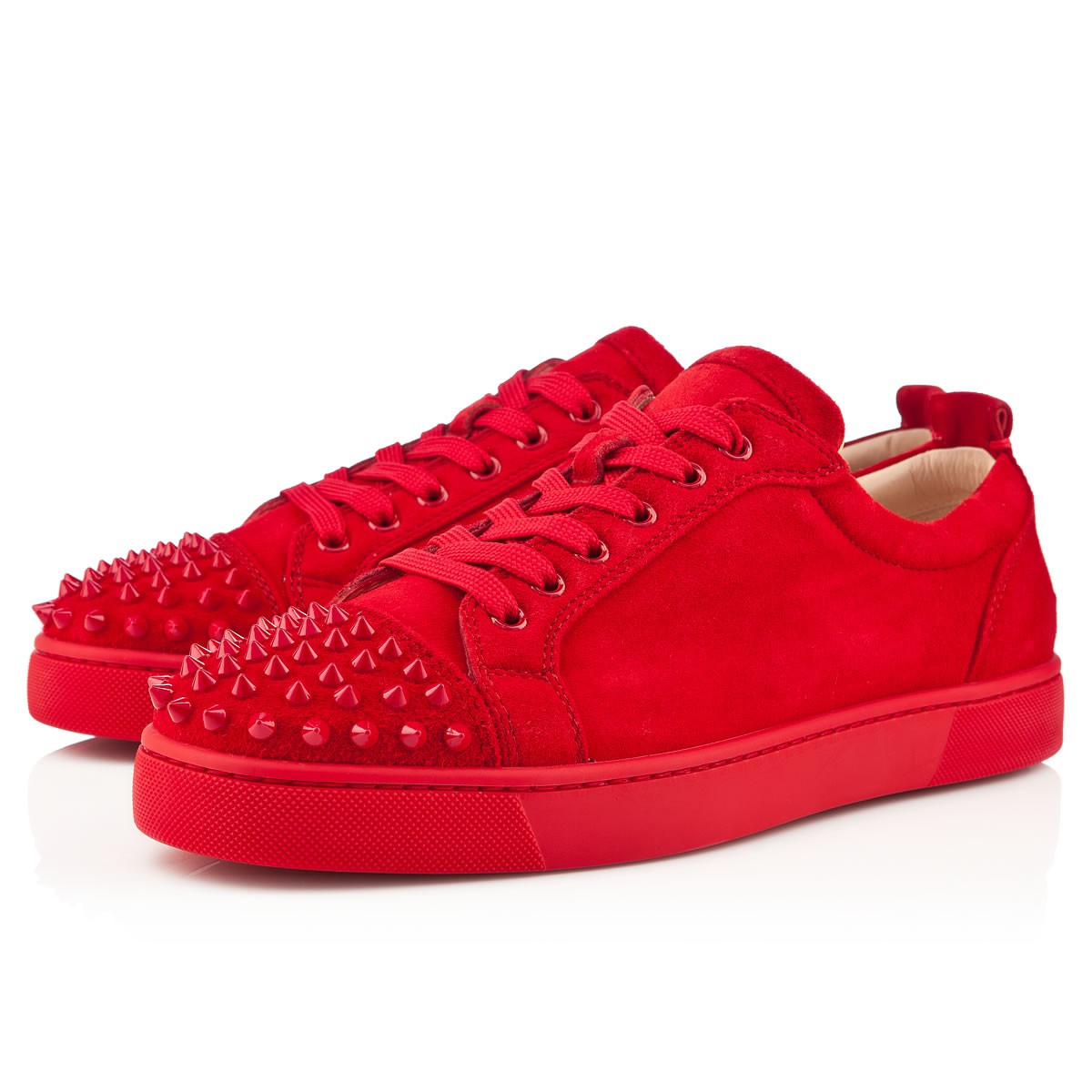 red suede louboutin