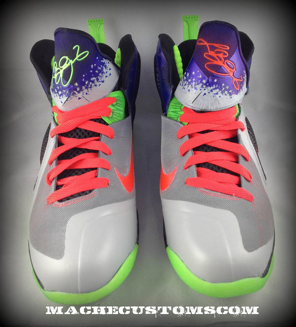 Nike LeBron 9 Un NERF by Mache Custom Kicks (3)
