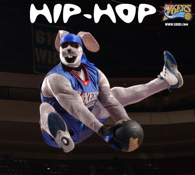 hip hop harry mascot