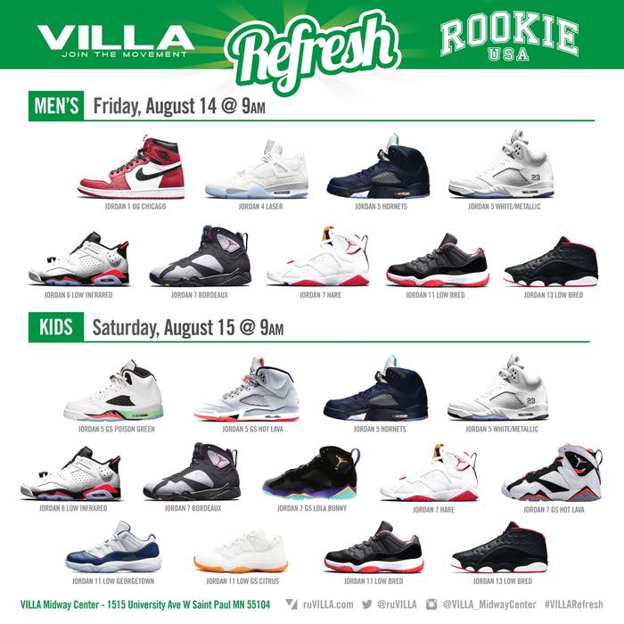 sneaker villa jordans