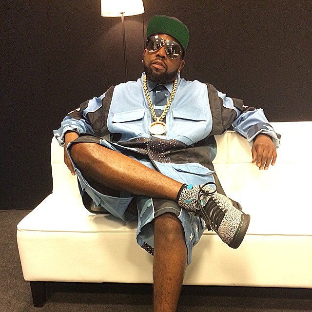 Big Boi wearing Air Jordan 3Lab5