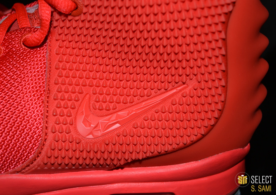 nike red yeezy