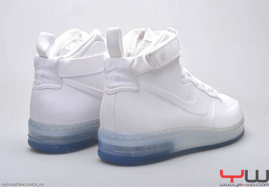 Nike Air Force 1 Foamposite White Pack White White Ice Blue 415419-100