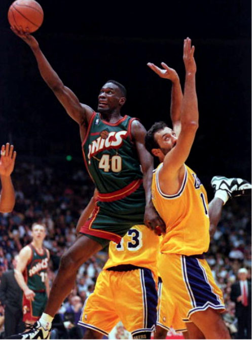 Flashback // Shawn Kemp in the Reebok Kamikaze I