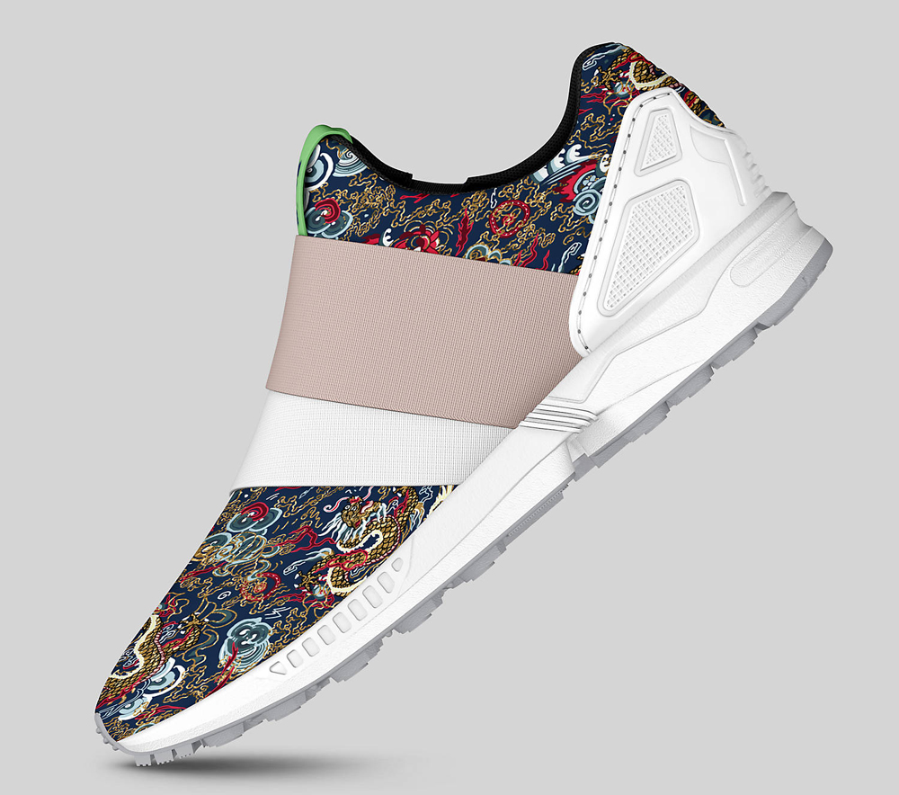 adidas zx flux custom