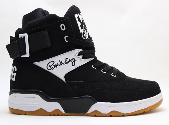 Ewing 33 Hi in Black/White-Gum | Complex