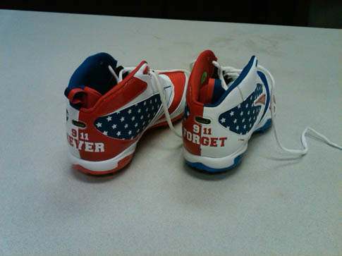 Reebok NFL Viz UForm Electrify USA 9/11