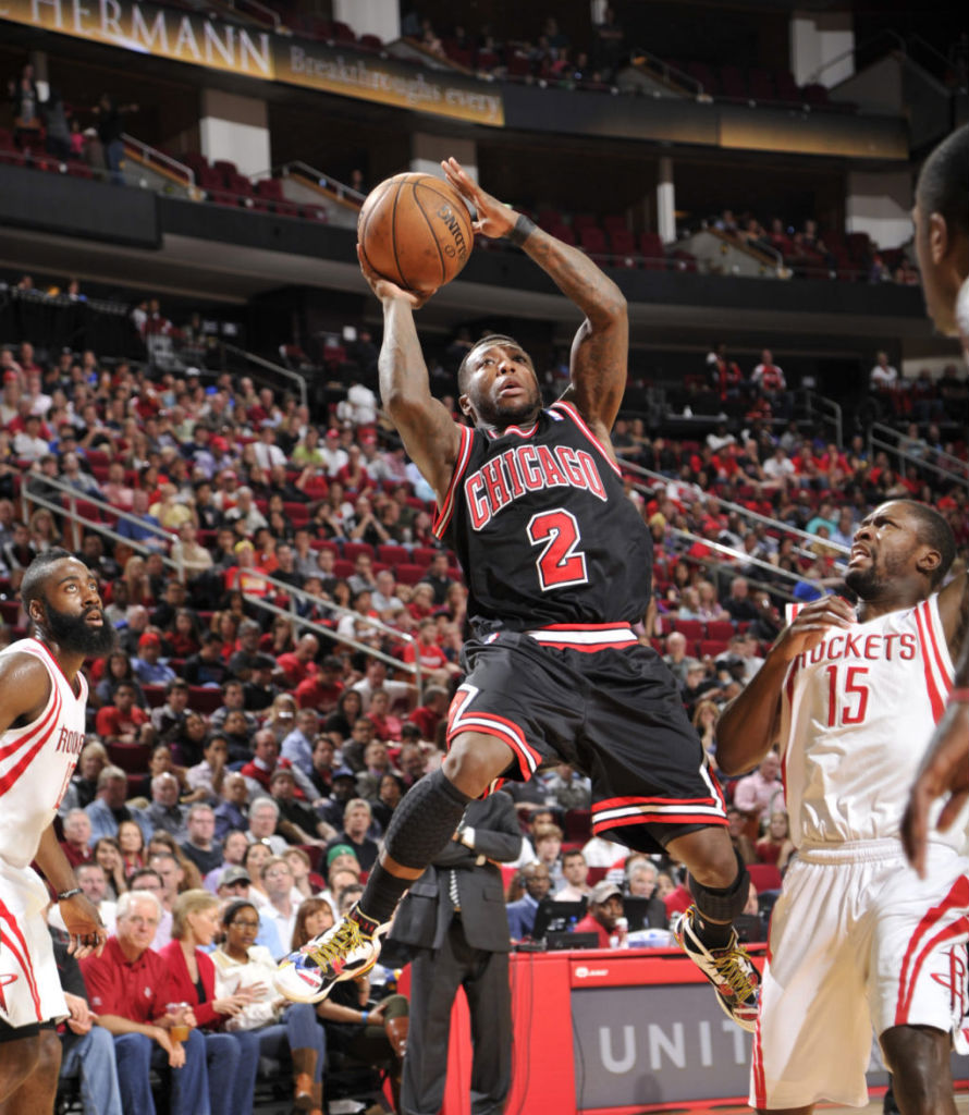 Nate Robinson wearing Air Jordan VII 7 Miro Olympic (2)