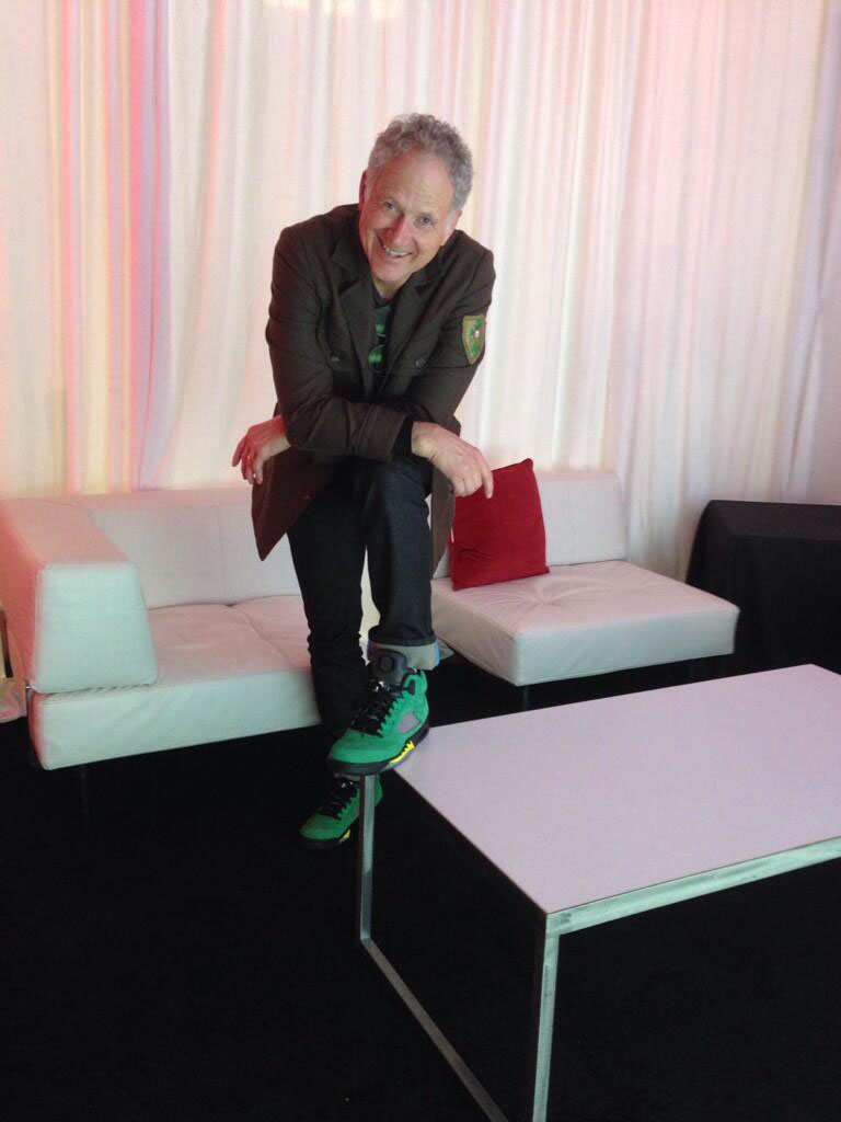 Tinker Hatfield is in NOLA with Jordan 