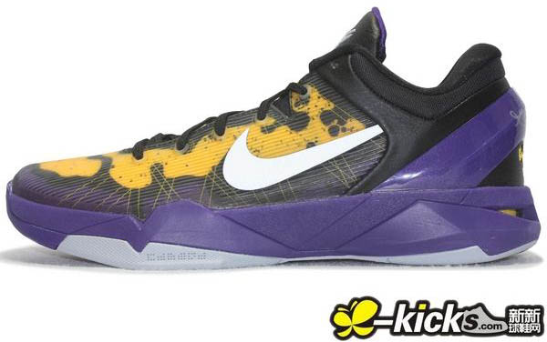 Nike Kobe VII 7 Poison Dart Frog Lakers 488371-500 (1)