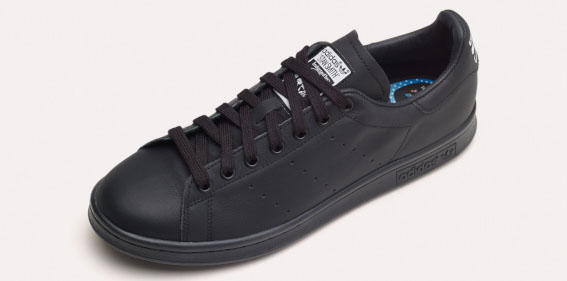 adidas Originals=Pharrell Williams Icon's Stan Smith Black (2)