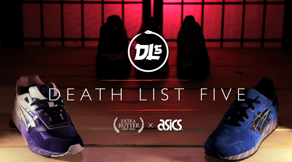 Extra Butter x ASICS "Death List 5" Volume 1