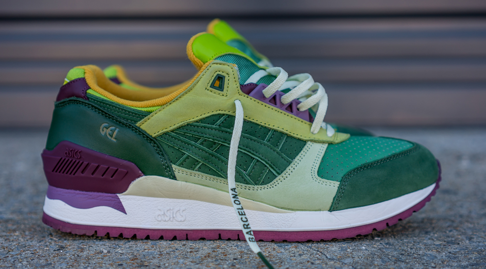 asics olive green