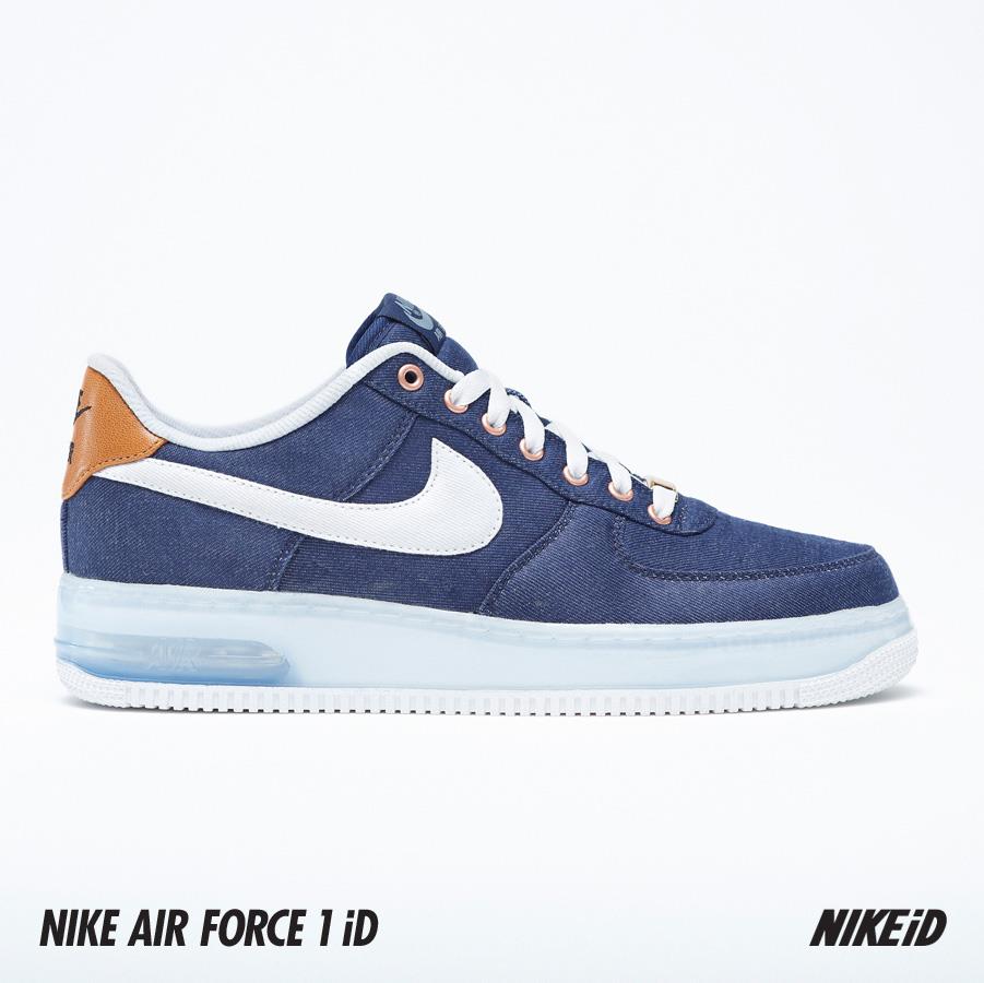 Nike Air Force 1 iD: Denim Options 