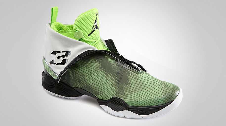 electric green air jordan xx8