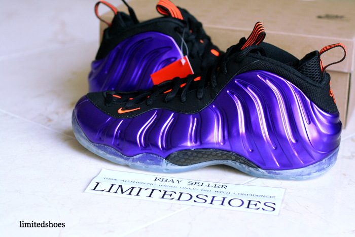 New on sale purple foamposites