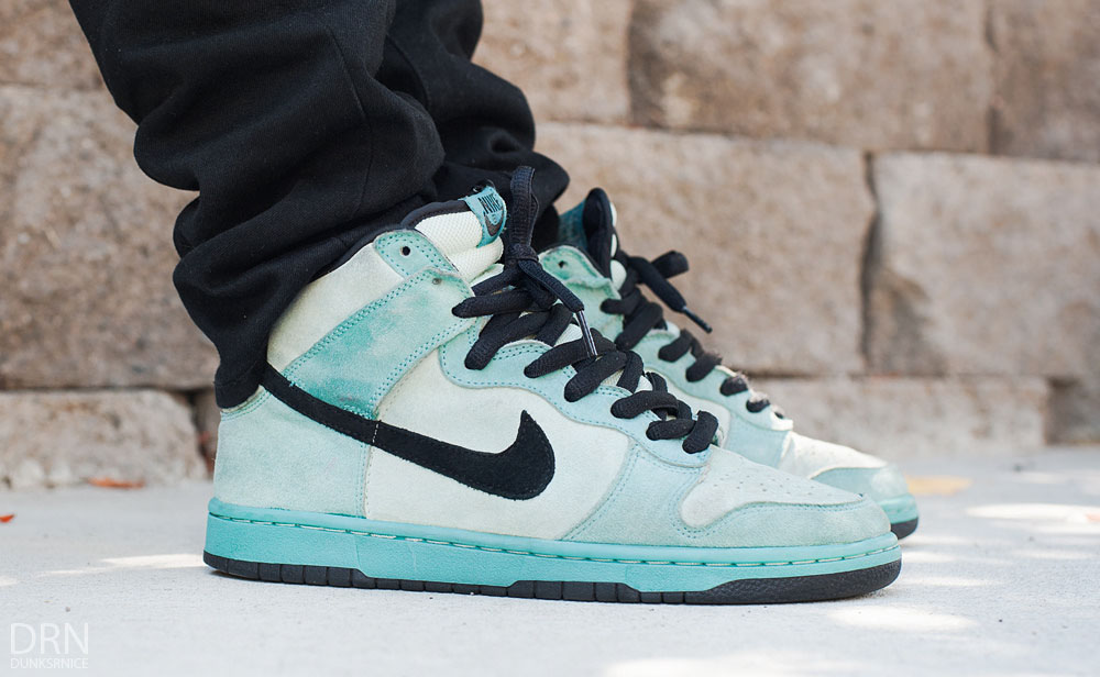 dunksrnice in the 'Sea Crystal' Nike Dunk High SB