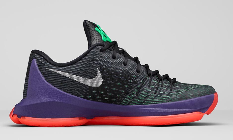 kd 8 purple and orange