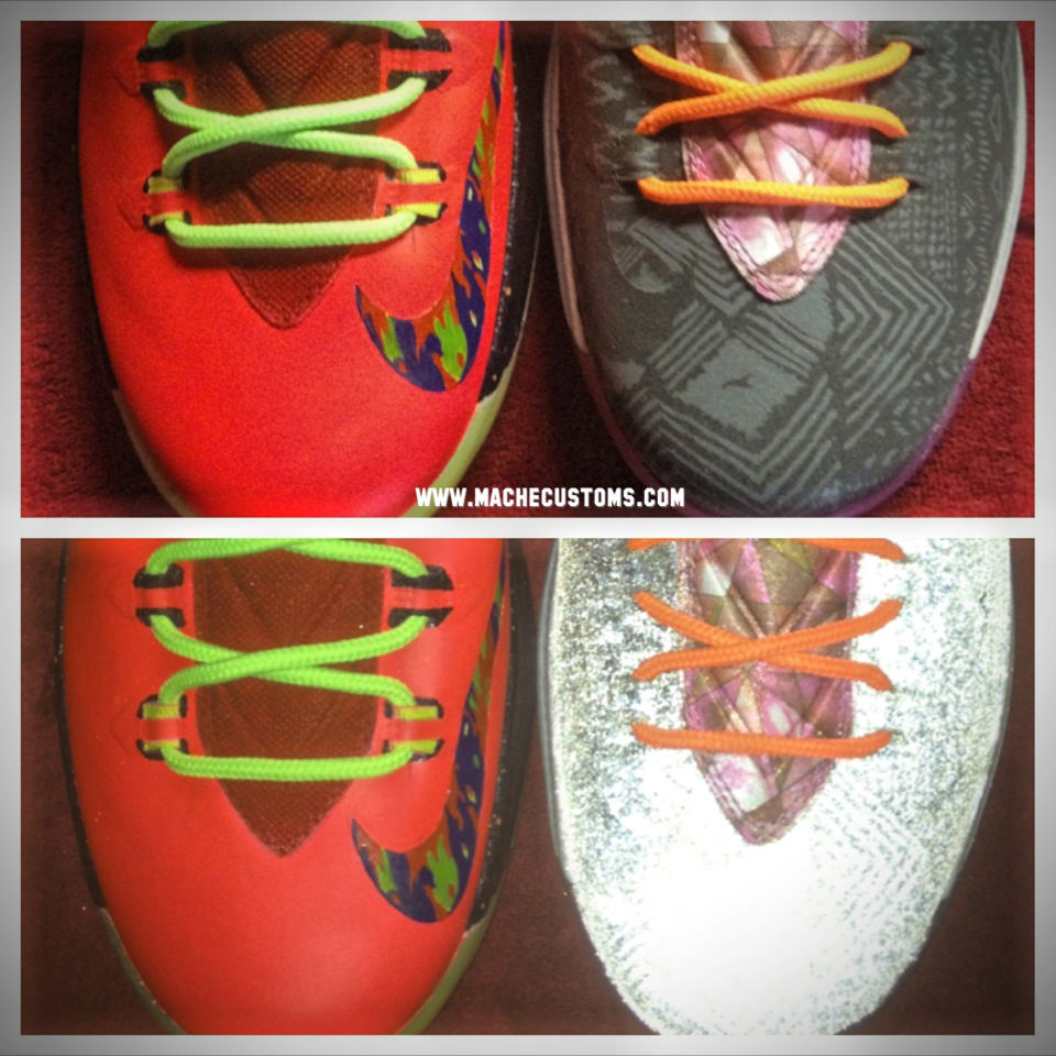 Nike KD V "What the KD" by Mache Custom Kicks (5)