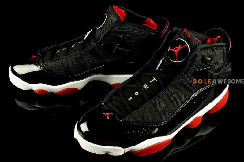 Air Jordan Six Rings - Black/Varsity Red-White | Complex