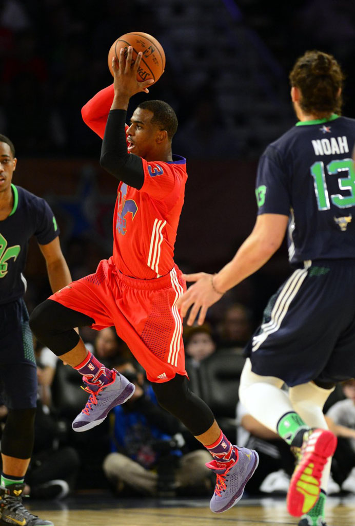 Chris Paul wearing Jordan CP3.VII All-Star