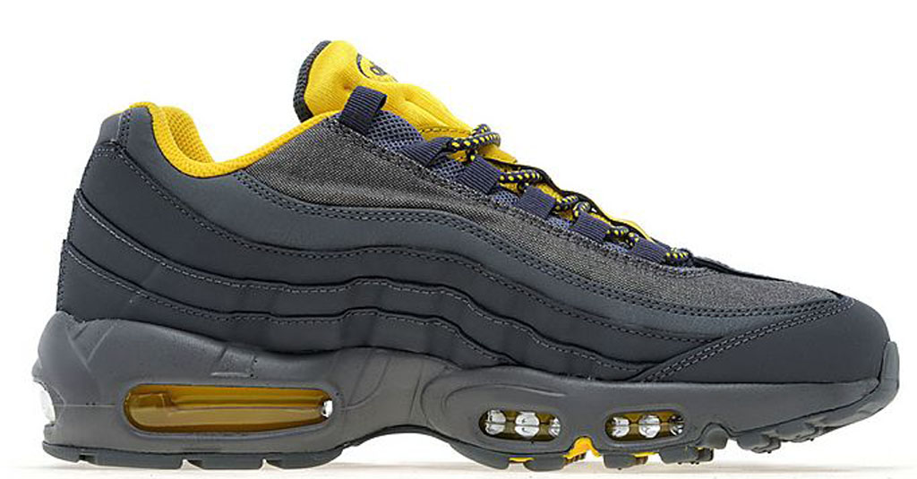 yellow and gray air max 95