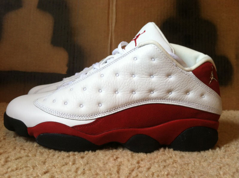 Spotlight // Pickups of the Week 6.2.13 - Air Jordan 13 Retro Low White Varsity Red by evangelo