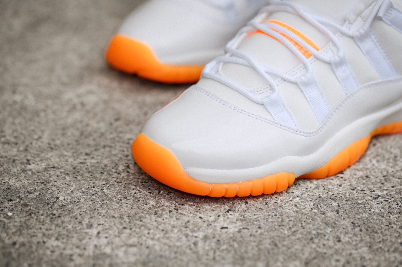 Citrus' Air Jordan 11 Low Looks On-feet 