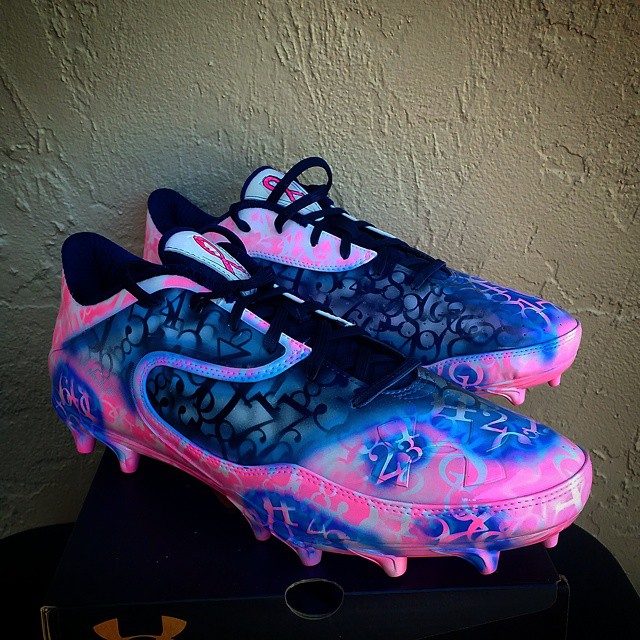 under armour highlight cleats customize