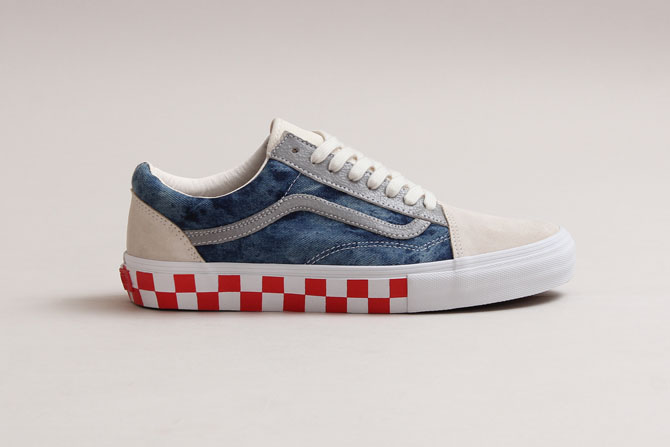 vans with checkered sole