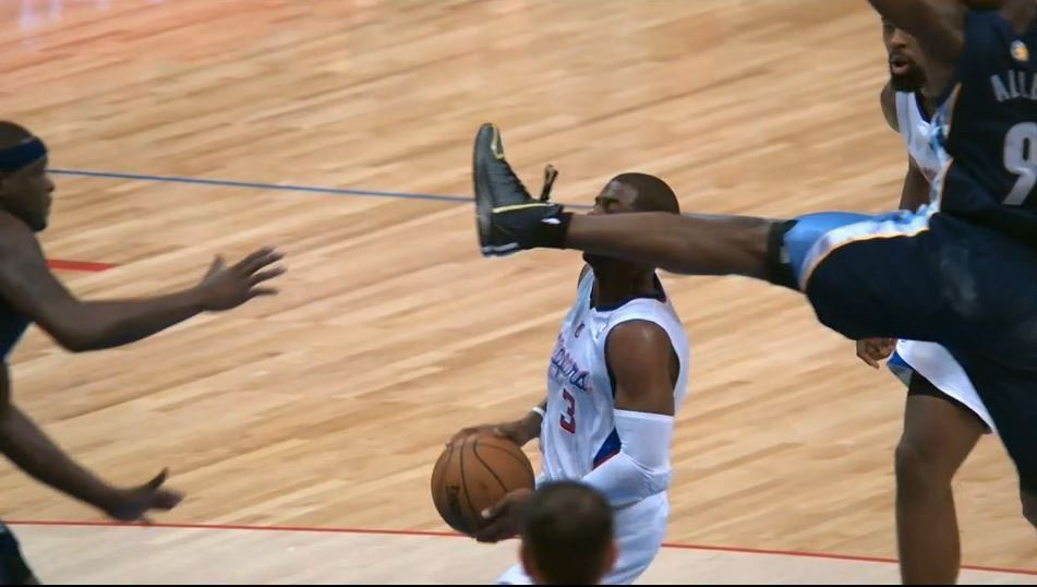 Tony Allen Auctioning Off the adidas Shoe That Kicked Chris Paul in the Face (4)