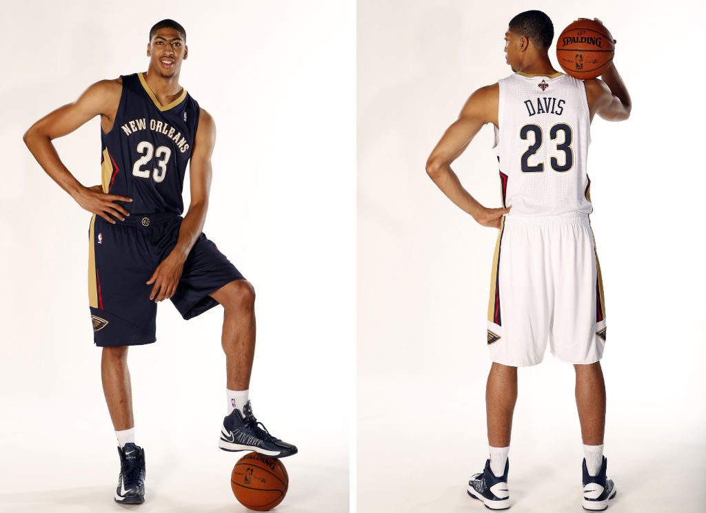 The New Orleans Pelicans unveil their new, positively plain, uniforms  (Photos)